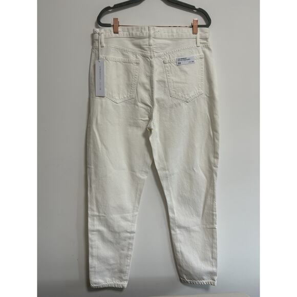 Joe's X Weworewhat The Danielle High Waist Slim Jeans, Size 32 - White - Picture 6 of 11